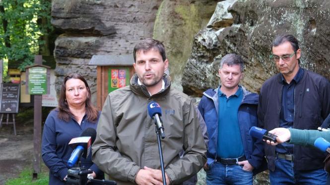 Petr Hladík MŽP Hřensko