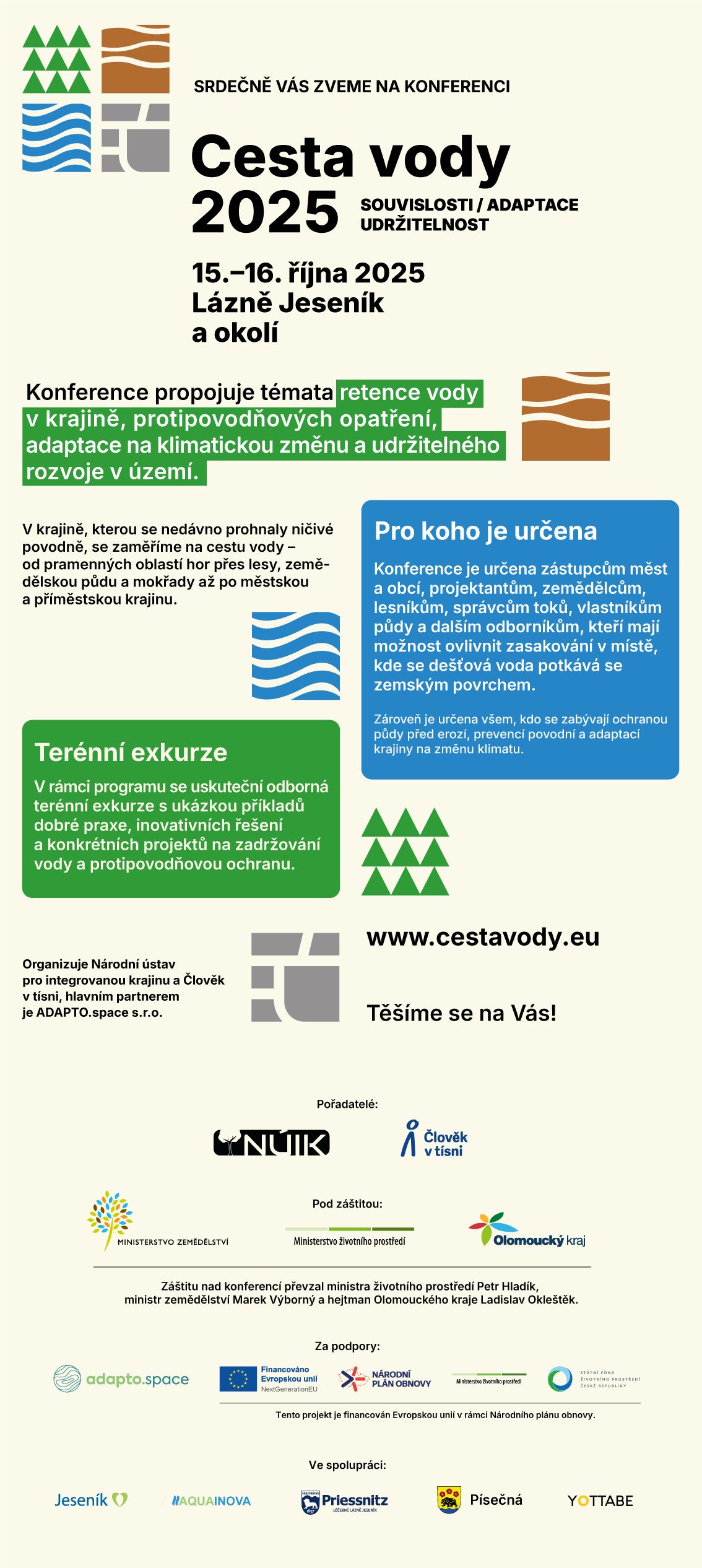 Cesta vody 2025 - pozvánka