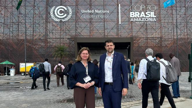 MInistr Petr Hladík na COP30 v brazilském Belému