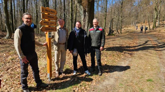 Otevření přeshraniční trasy v NP České Švýcarsko