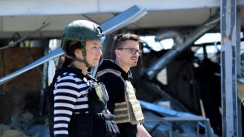 Náměstek Talíř na návštěvě Ukrajiny