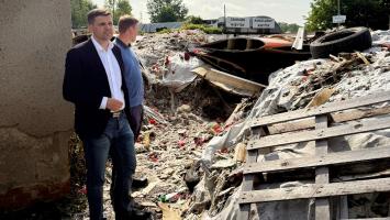 Nelegální odpad v Horních Heršpicích