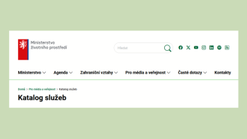 katalog služeb