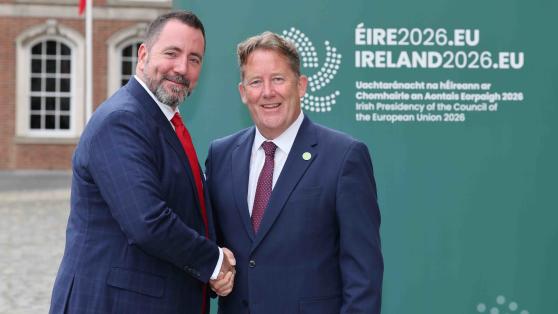 Ministr Igor Červený na neformální Radě ministrů životního prostředí v Dublinu